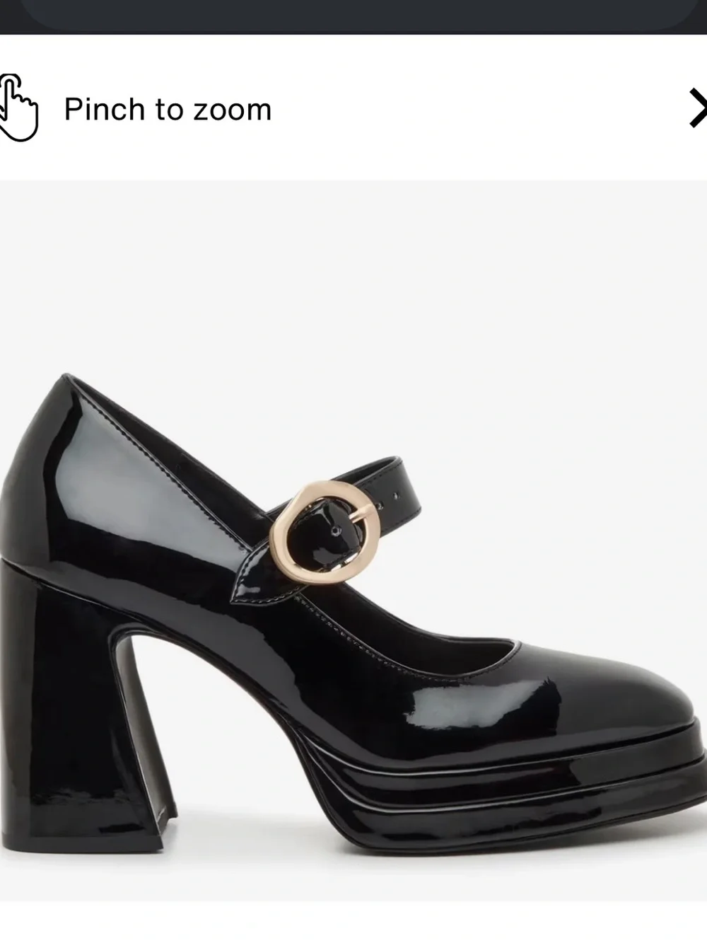 Steve Madden Kylee Mary Jane Platform Pump